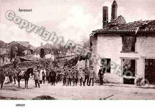 Ville de APREMONTLAFORET, carte postale ancienne