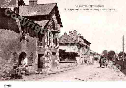 Ville de ARPAJONSURCERE, carte postale ancienne