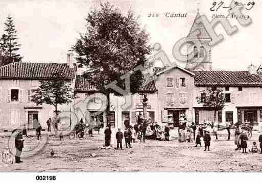 Ville de ARPAJONSURCERE, carte postale ancienne