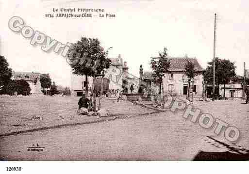 Ville de ARPAJONSURCERE, carte postale ancienne