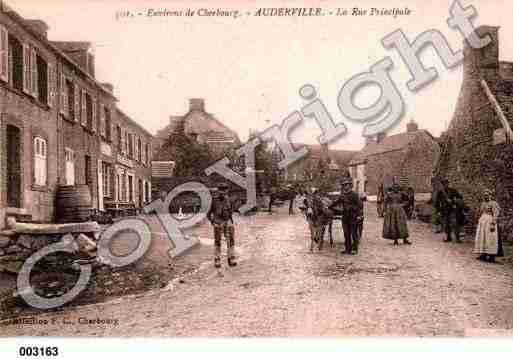 Ville de AUDERVILLE, carte postale ancienne