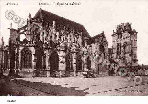 Ville de BEAUVAIS, carte postale ancienne