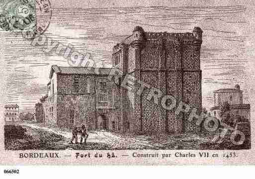 Ville de BORDEAUX, carte postale ancienne