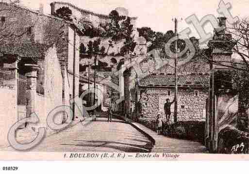 Ville de BOULBON, carte postale ancienne