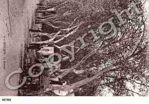 Ville de BOULBON, carte postale ancienne