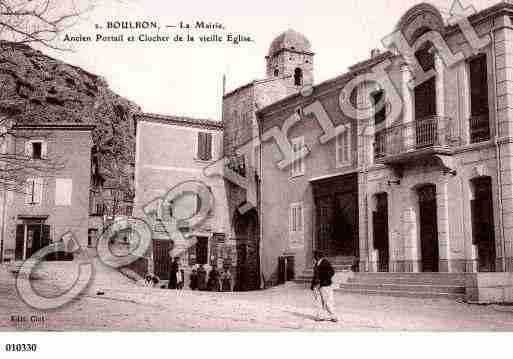 Ville de BOULBON, carte postale ancienne
