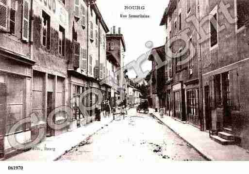 Ville de BOURGENBRESSE, carte postale ancienne