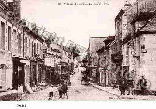 Ville de BRIARE, carte postale ancienne