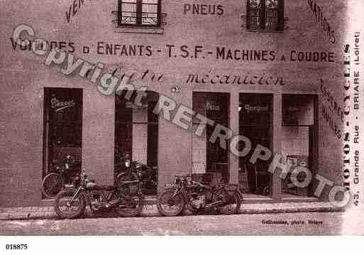 Ville de BRIARE, carte postale ancienne