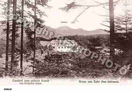 Ville de BROQUE(LA), carte postale ancienne