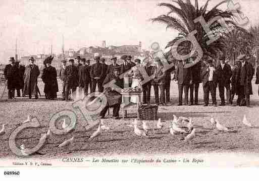 Ville de CANNES, carte postale ancienne