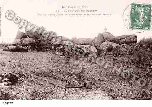 Ville de CASTRES, carte postale ancienne