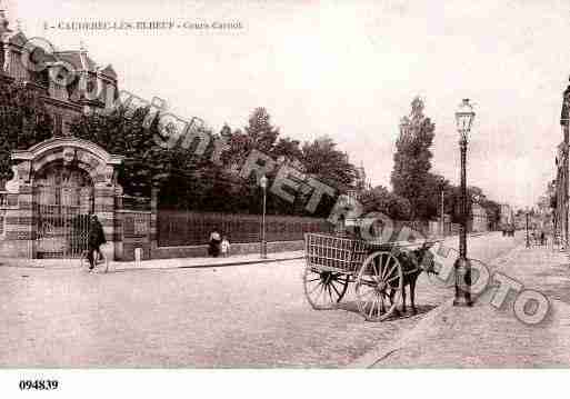 Ville de CAUDEBECLESELBEUF, carte postale ancienne