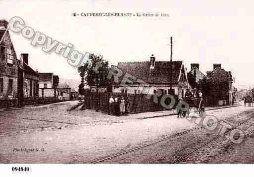 Ville de CAUDEBECLESELBEUF, carte postale ancienne