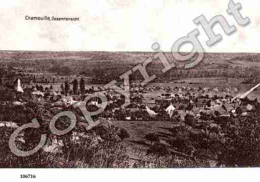 Ville de CHAMOUILLE, carte postale ancienne