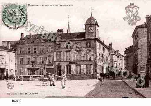 Ville de CHARMES, carte postale ancienne