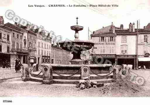 Ville de CHARMES, carte postale ancienne