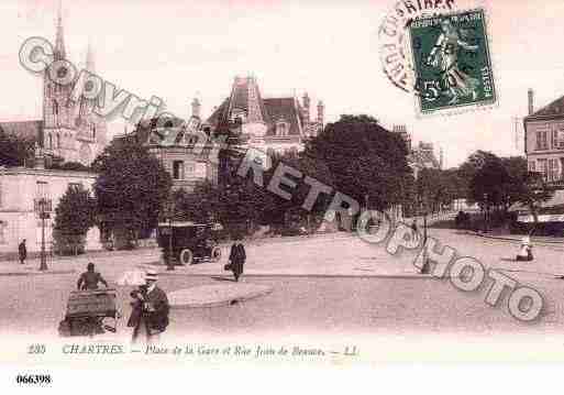 Ville de CHARTRES, carte postale ancienne