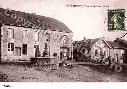 Ville de CHAUFFOURT, carte postale ancienne