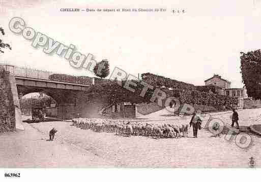 Ville de CHELLES, carte postale ancienne
