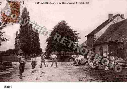 Ville de CONDAMINE, carte postale ancienne