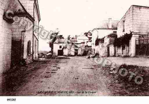 Ville de COUDRAYMACOUARD(LE), carte postale ancienne