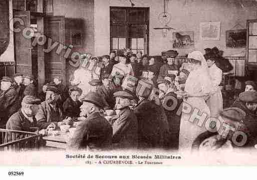 Ville de COURBEVOIE, carte postale ancienne