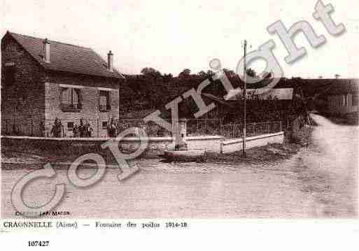 Ville de CRAONNELLE, carte postale ancienne