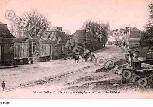 Ville de DAMPIERRE, carte postale ancienne