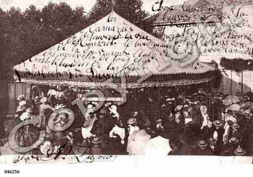 Ville de DAVAYE, carte postale ancienne