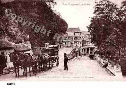 Ville de EAUXBONNES, carte postale ancienne