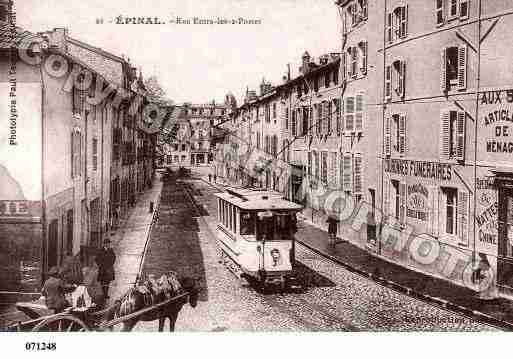 Ville de EPINAL, carte postale ancienne