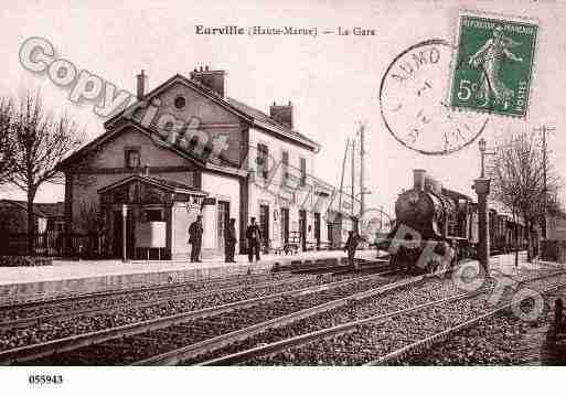 Ville de EURVILLEBIENVILLE, carte postale ancienne