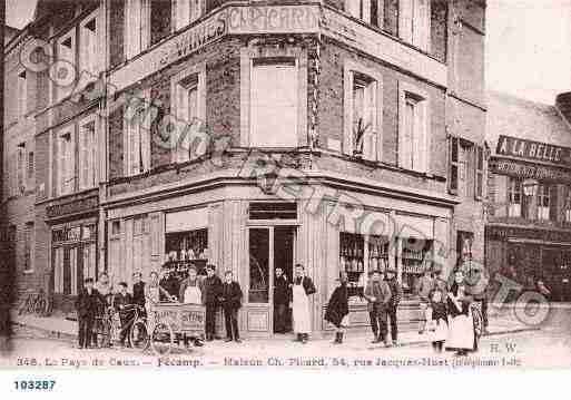 Ville de FECAMP, carte postale ancienne