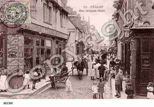 Ville de FECAMP, carte postale ancienne