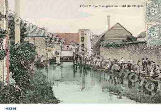 Ville de FECAMP, carte postale ancienne