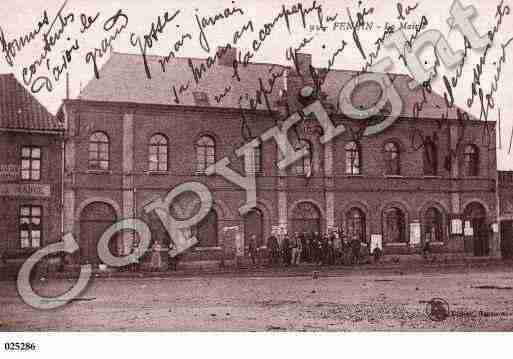 Ville de FENAIN, carte postale ancienne