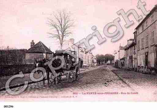 Ville de FERTESOUSJOUARRE(LA), carte postale ancienne