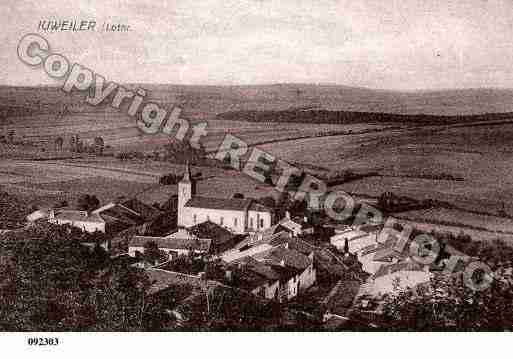 Ville de JUVILLE, carte postale ancienne