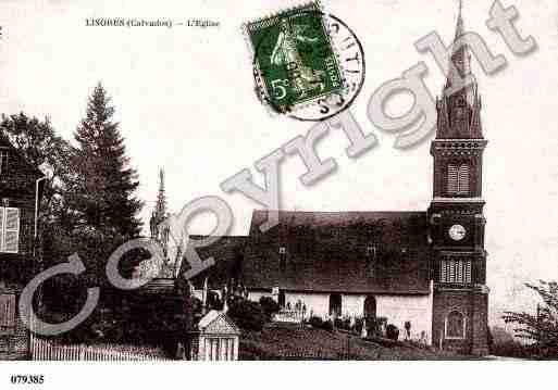 Ville de LISORES, carte postale ancienne