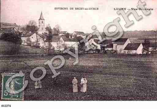 Ville de LUCEY, carte postale ancienne