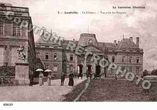 Ville de LUNEVILLE, carte postale ancienne