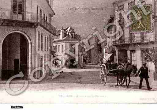 Ville de LUZ, carte postale ancienne