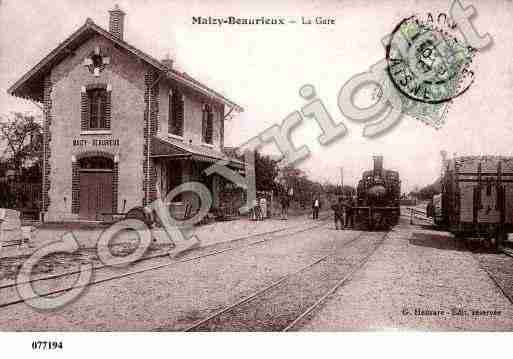 Ville de MAIZY, carte postale ancienne