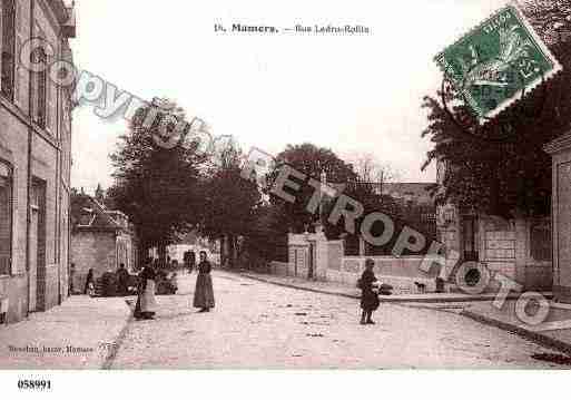 Ville de MAMERS, carte postale ancienne