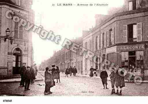 Ville de MANS(LE), carte postale ancienne