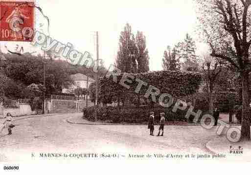 Ville de MARNESLACOQUETTE, carte postale ancienne