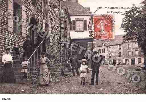 Ville de MAURON, carte postale ancienne