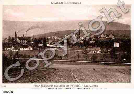 Ville de MERKWILLERPECHELBRONN, carte postale ancienne