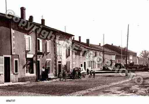 Ville de METZERVISSE, carte postale ancienne